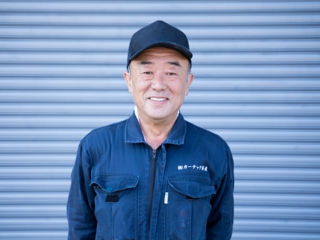 塗装工 岩﨑 厚史